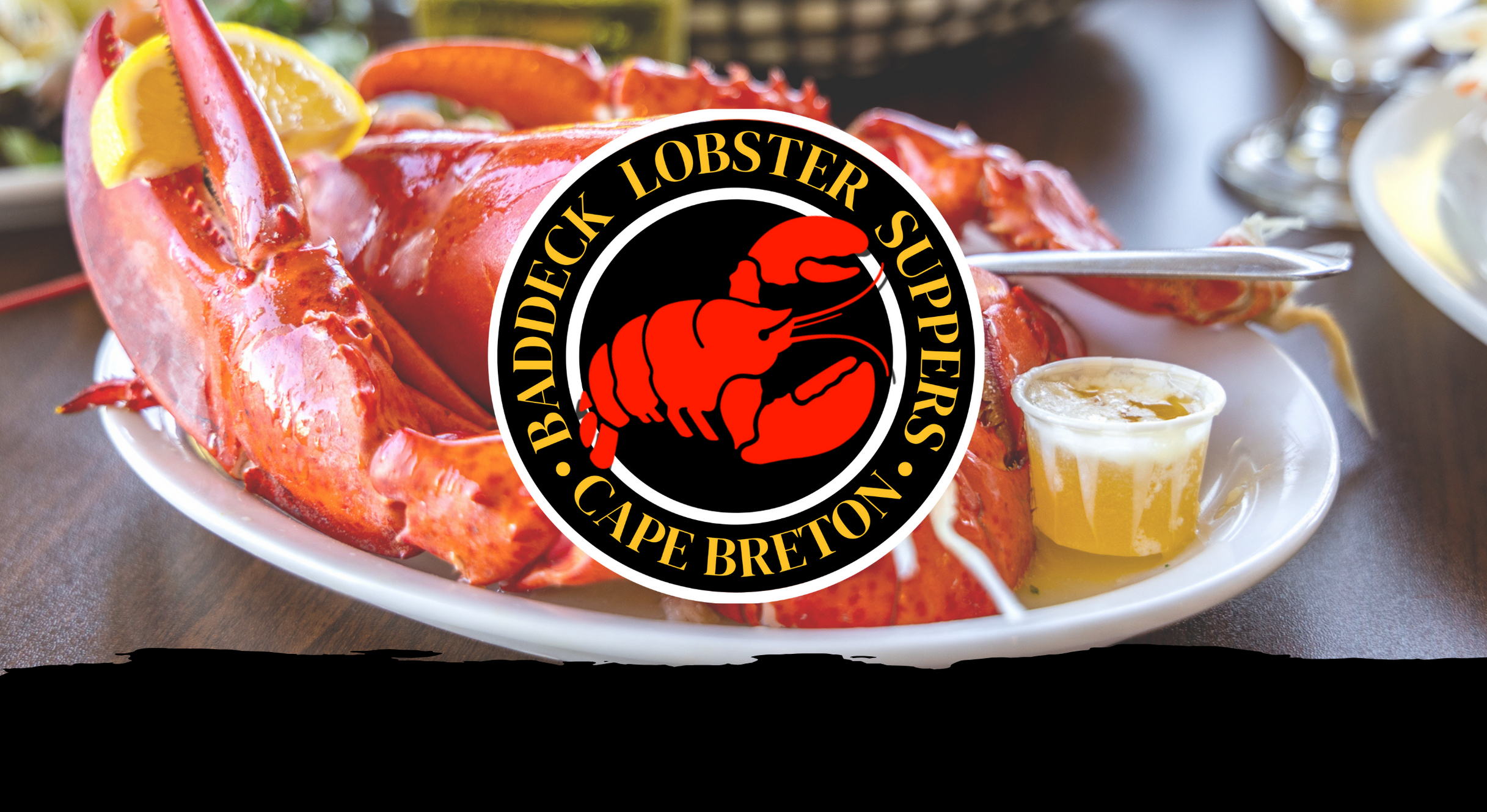 Baddeck lobster supper Cape Breton