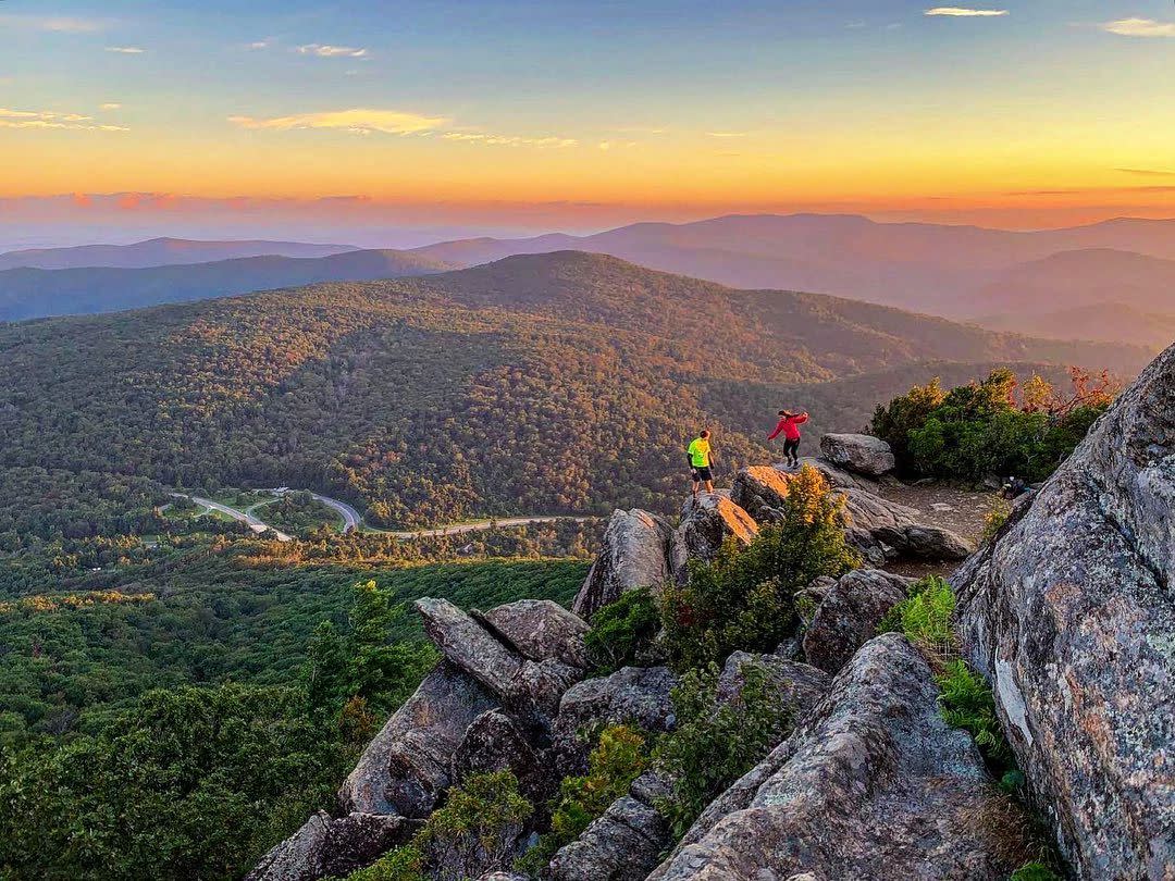 Skyline Drive Shenandoah Blue Ridge overlook