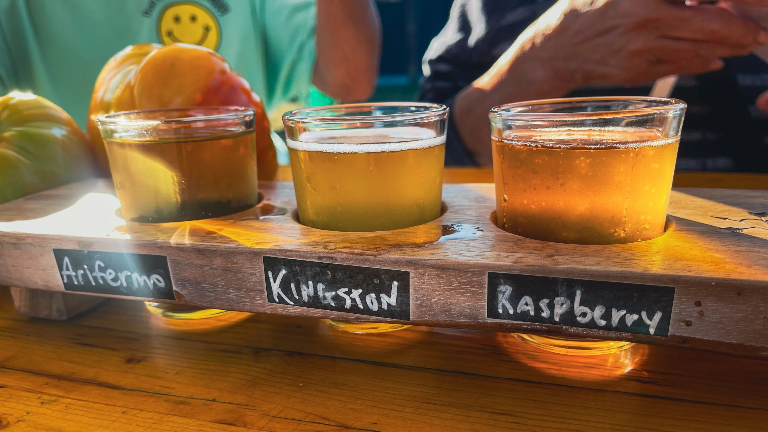 Catskills apple orchard fall cider tasting