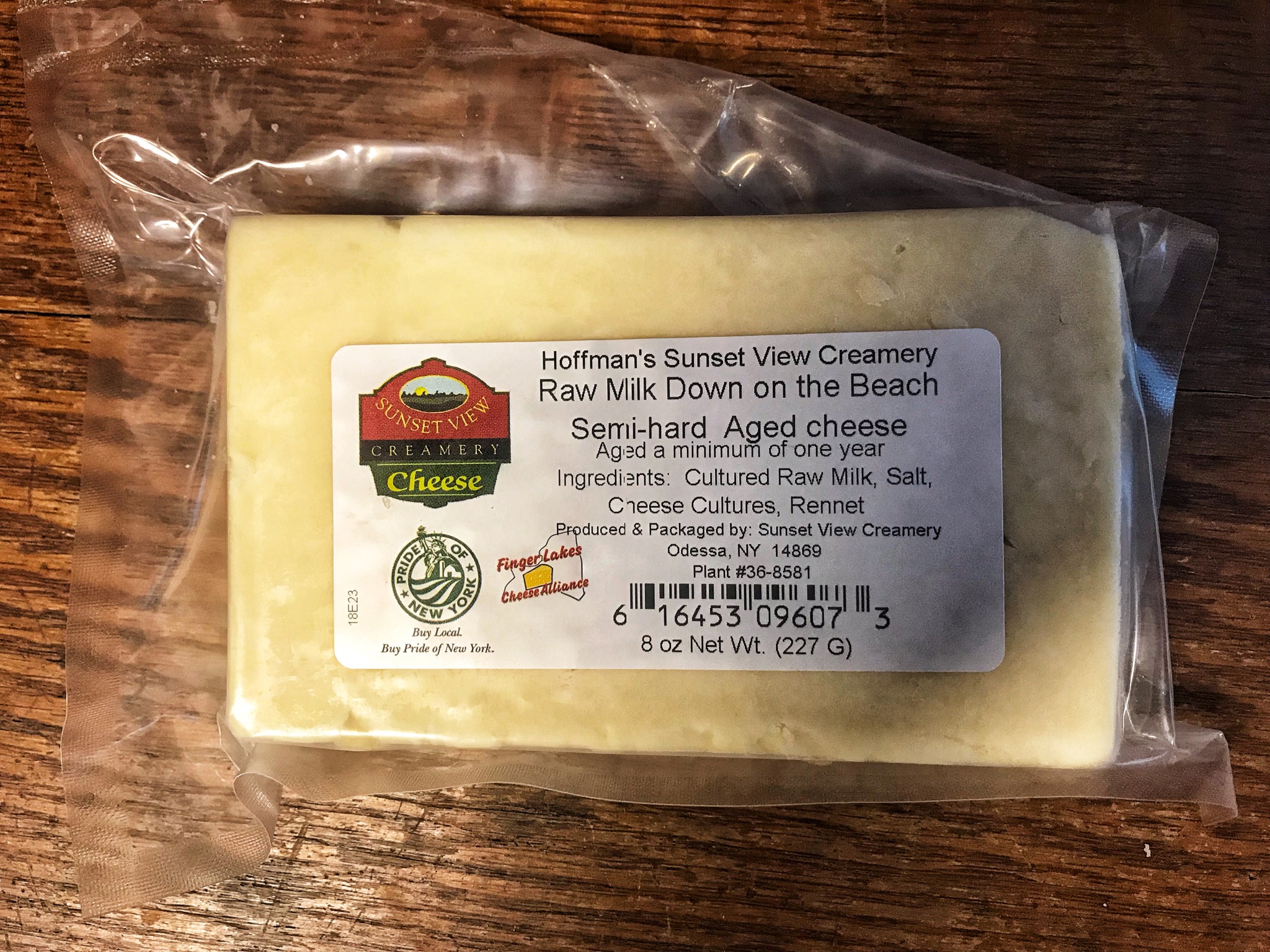 Sunset View Creamery cheese aging