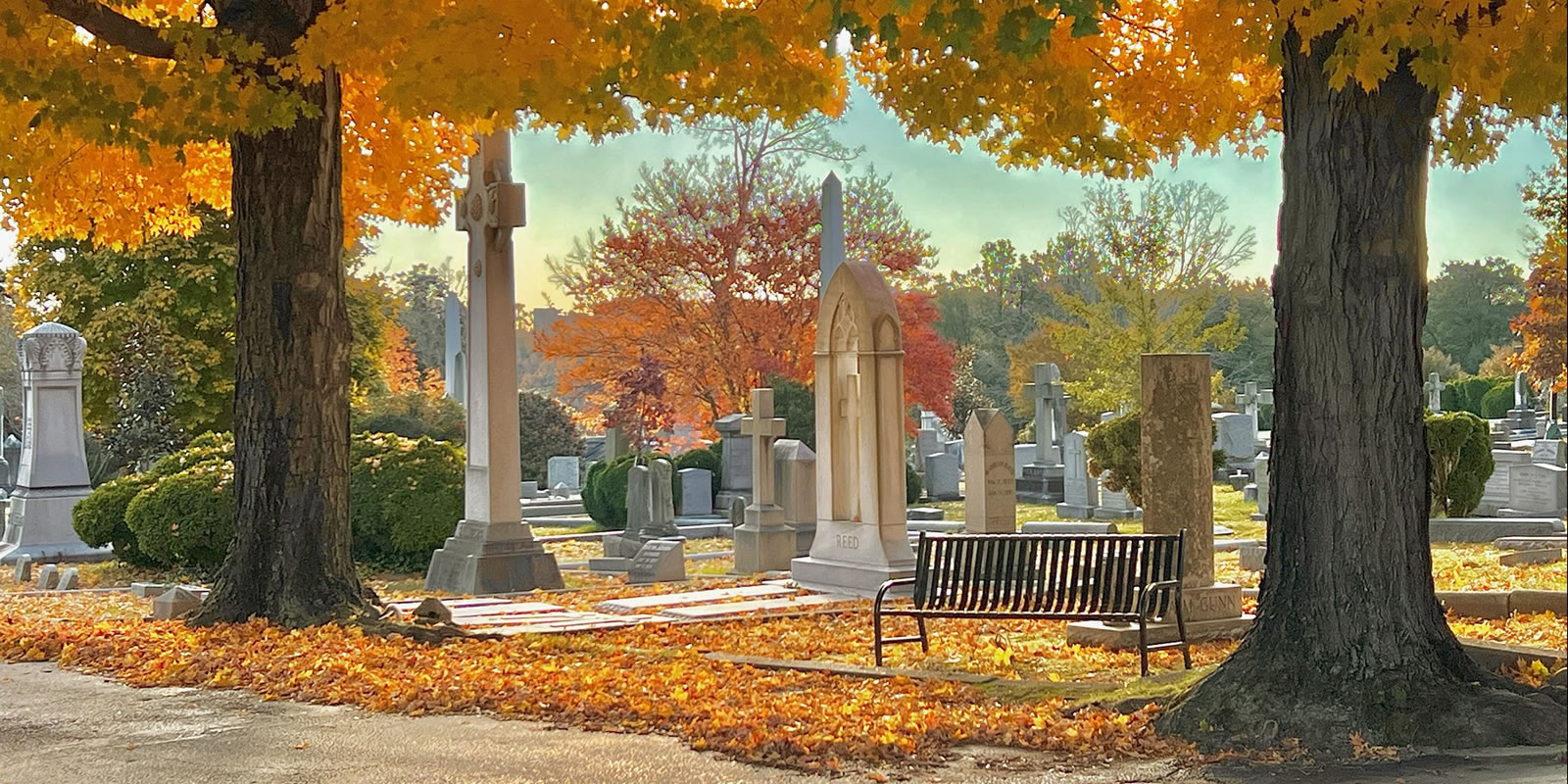 Hollywood Cemetery Richmond Virginia autumn