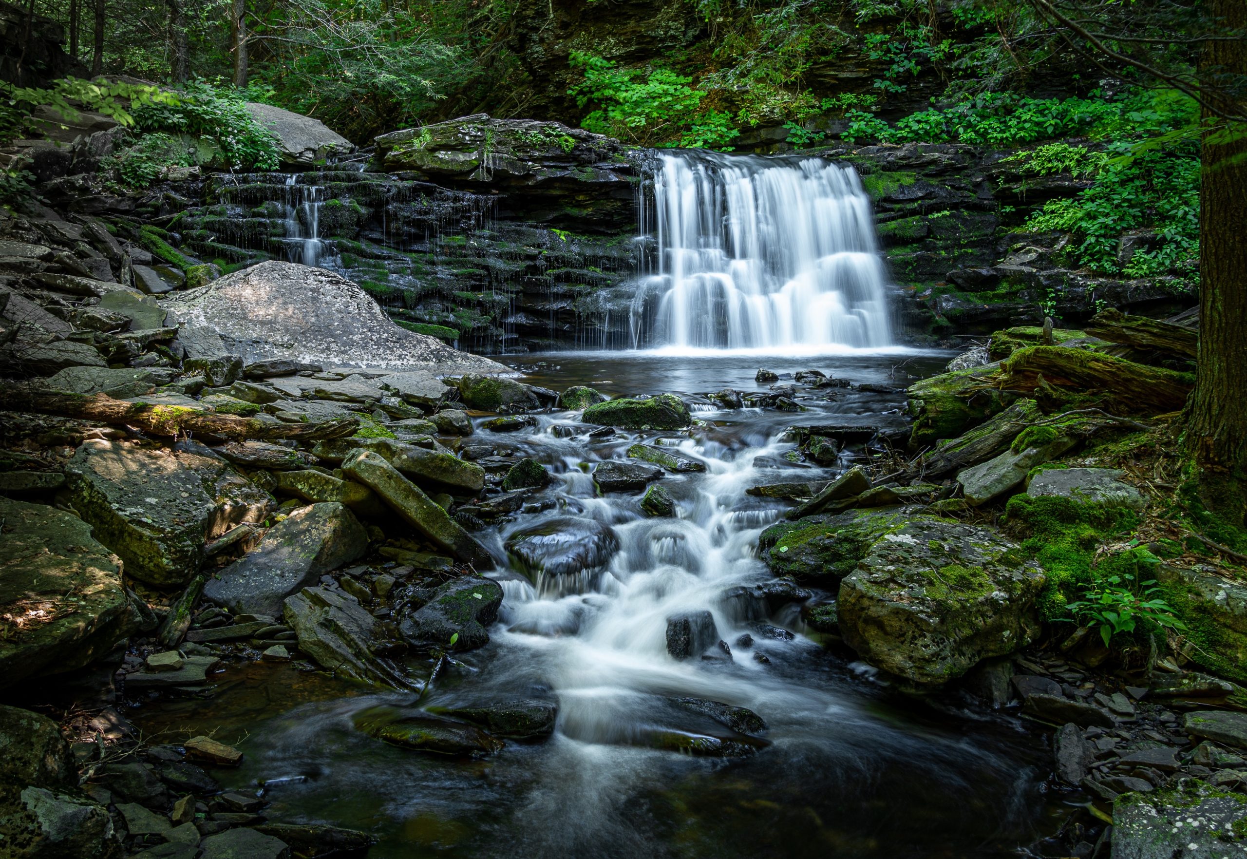ricketts glen waterfalls fall