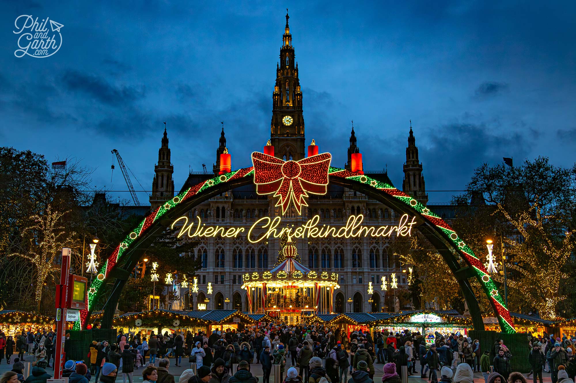 Vienna Christmas market Rathausplatz