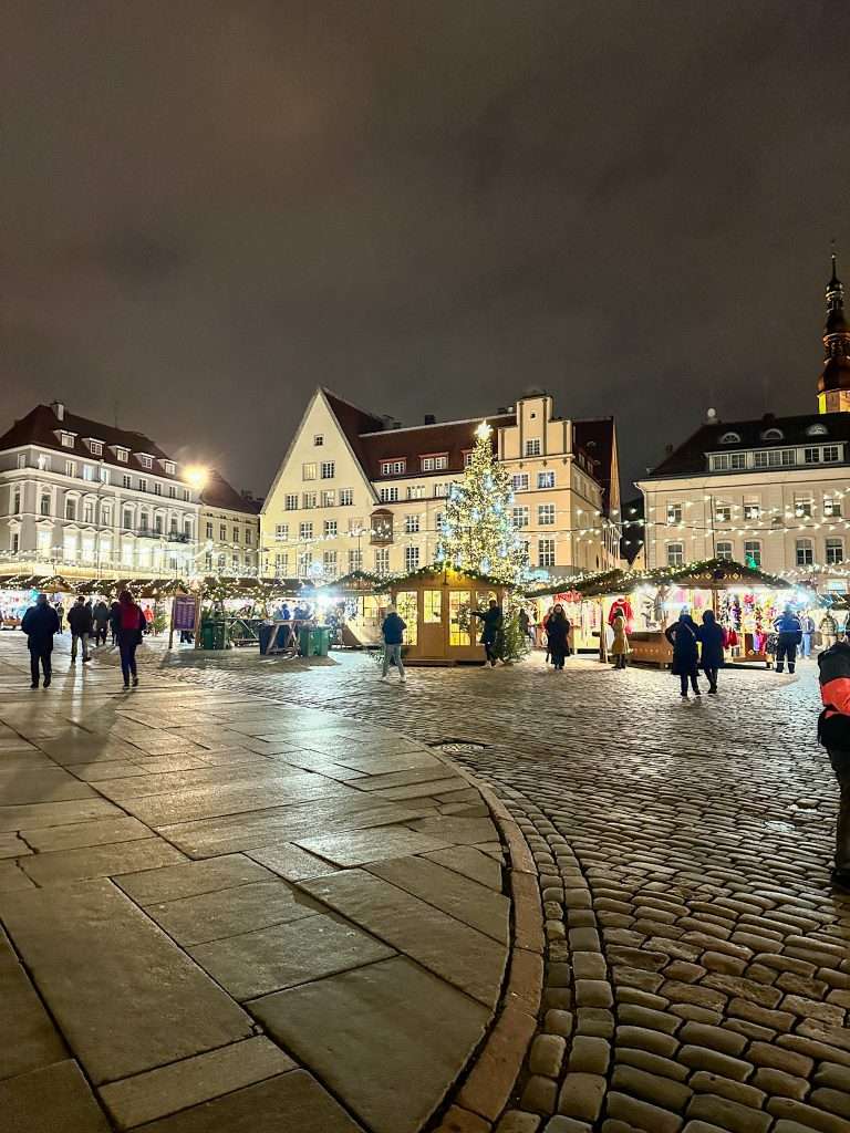 Tallinn Town Hall Square Christmas market medieval