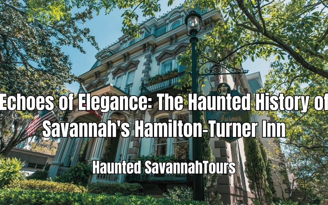 luxury historic inn Savannah Georgia exterior with wrought iron balcony and moss draped oaks
