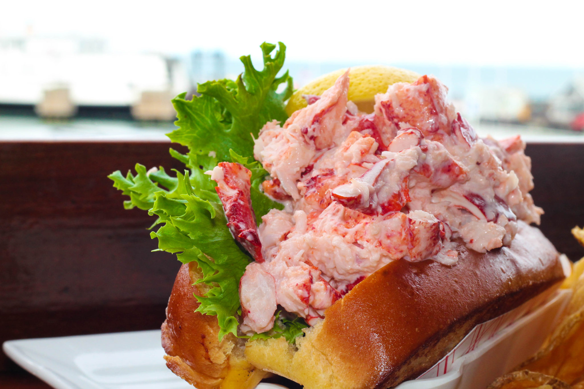 Martha's Vineyard lobster roll waterfront restaurant