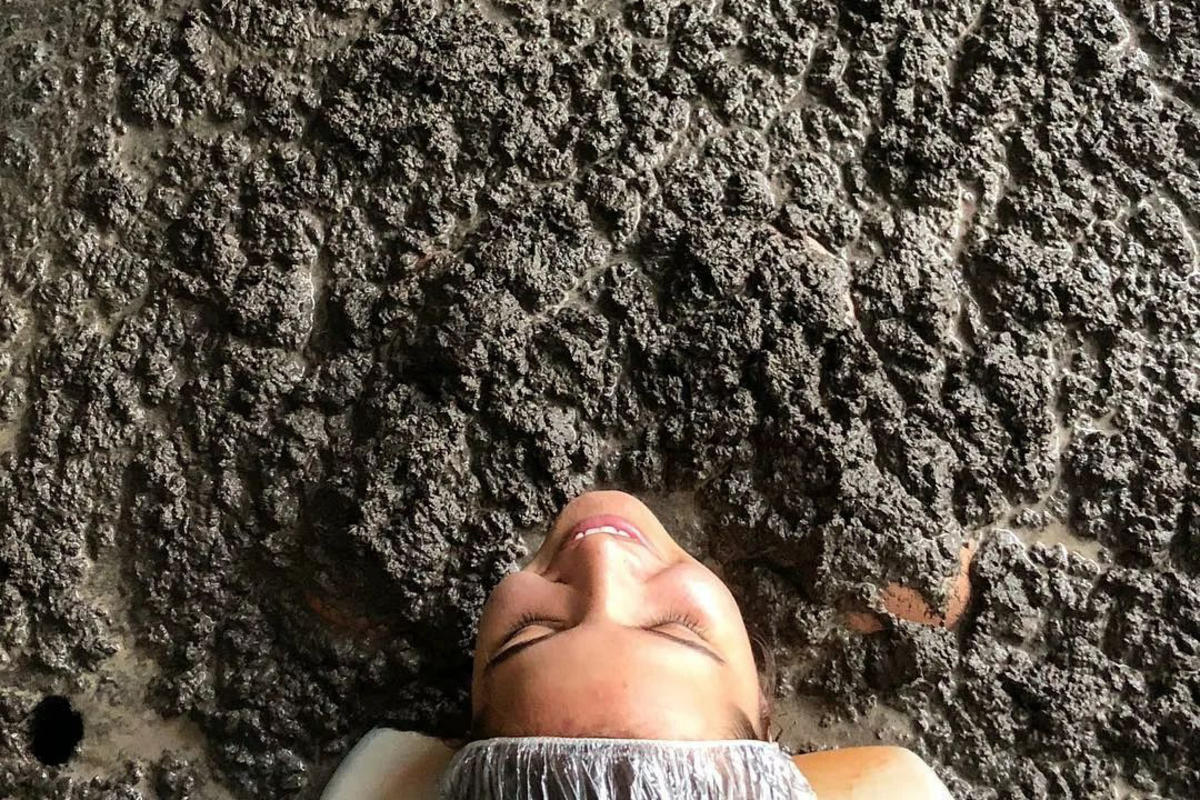 Calistoga mud bath spa experience