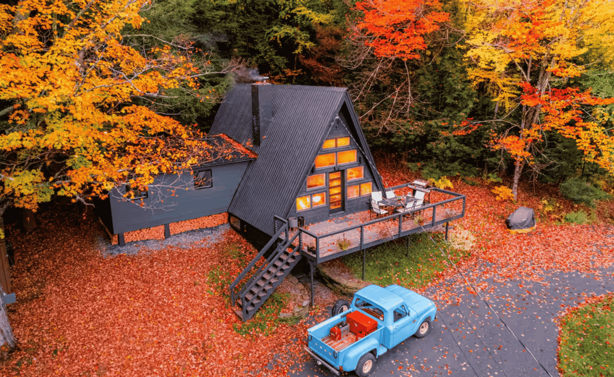 airbnbs in new england for a fall getaway