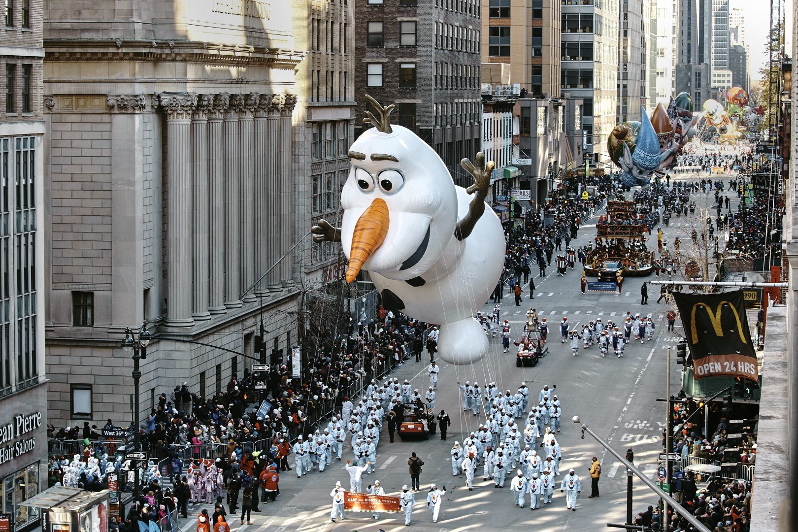 New York City Thanksgiving Parade balloons
