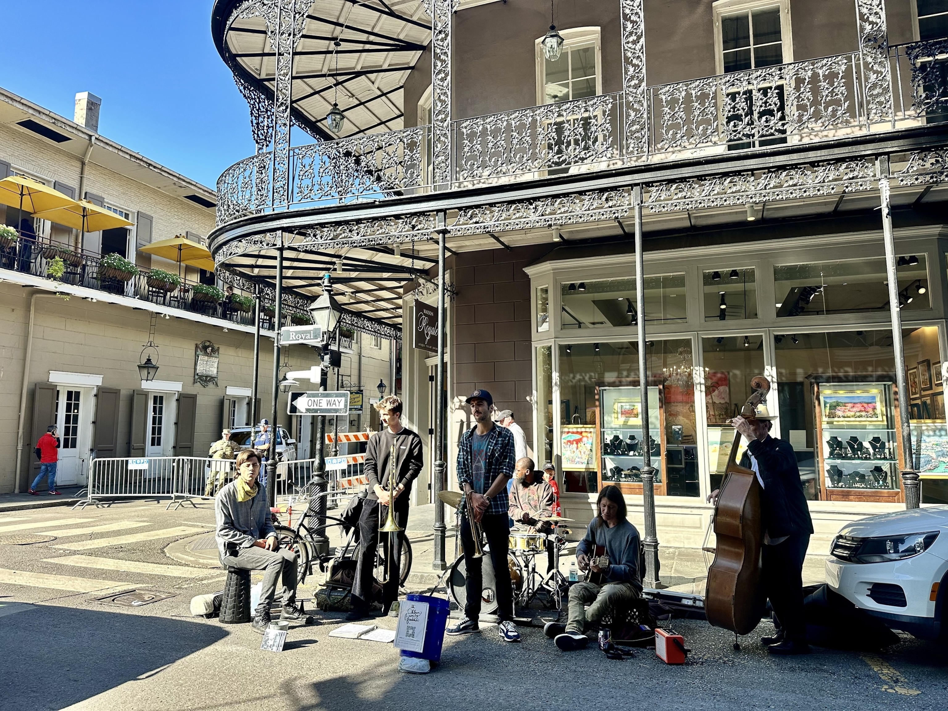 new orleans french quarter jazz
