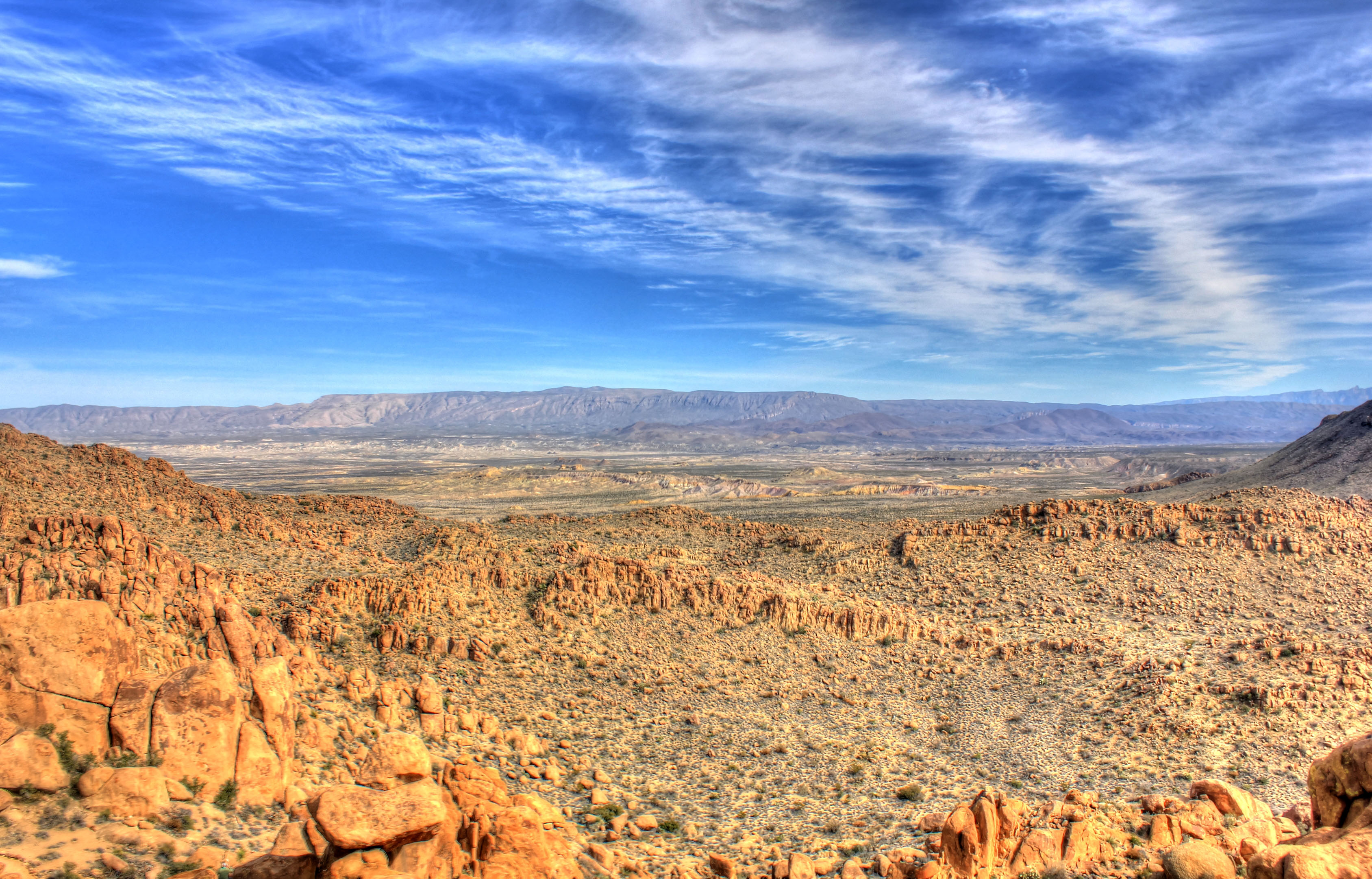 big bend national park texas desert