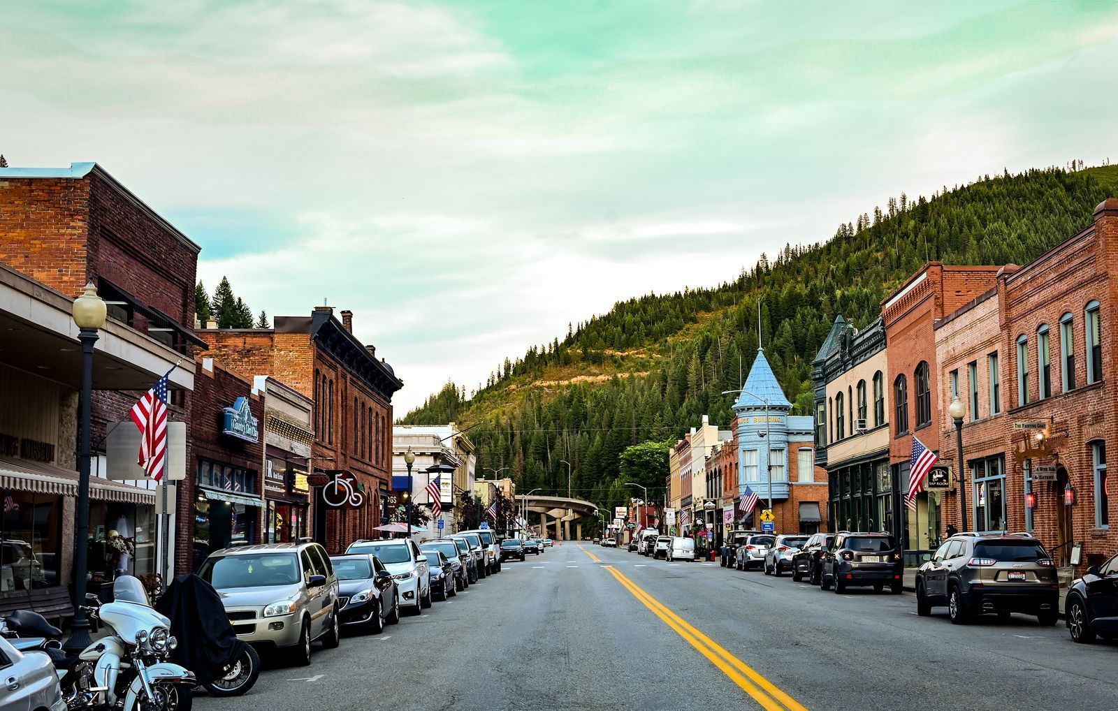 Northern Idaho small town