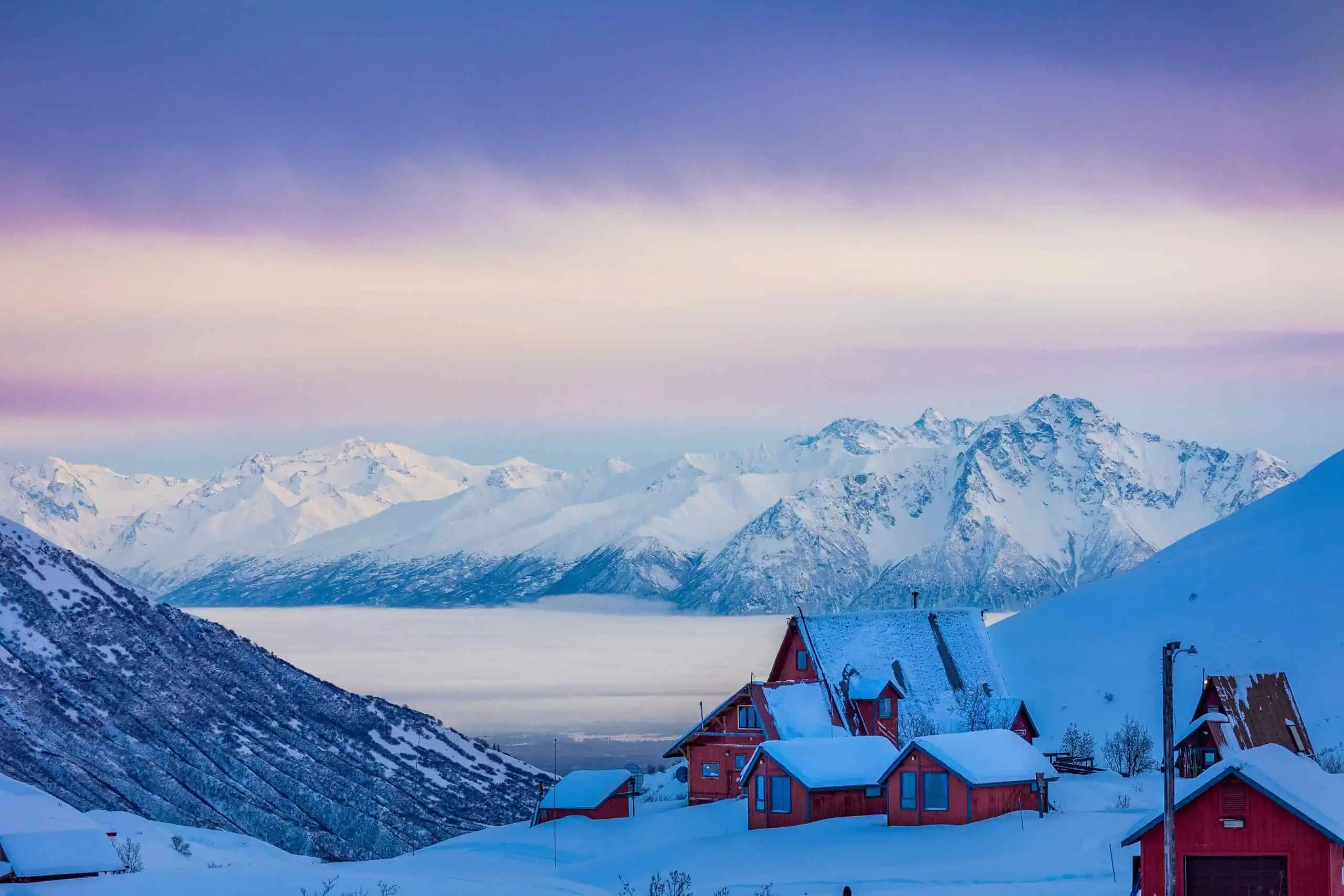 Anchorage Alaska early winter
