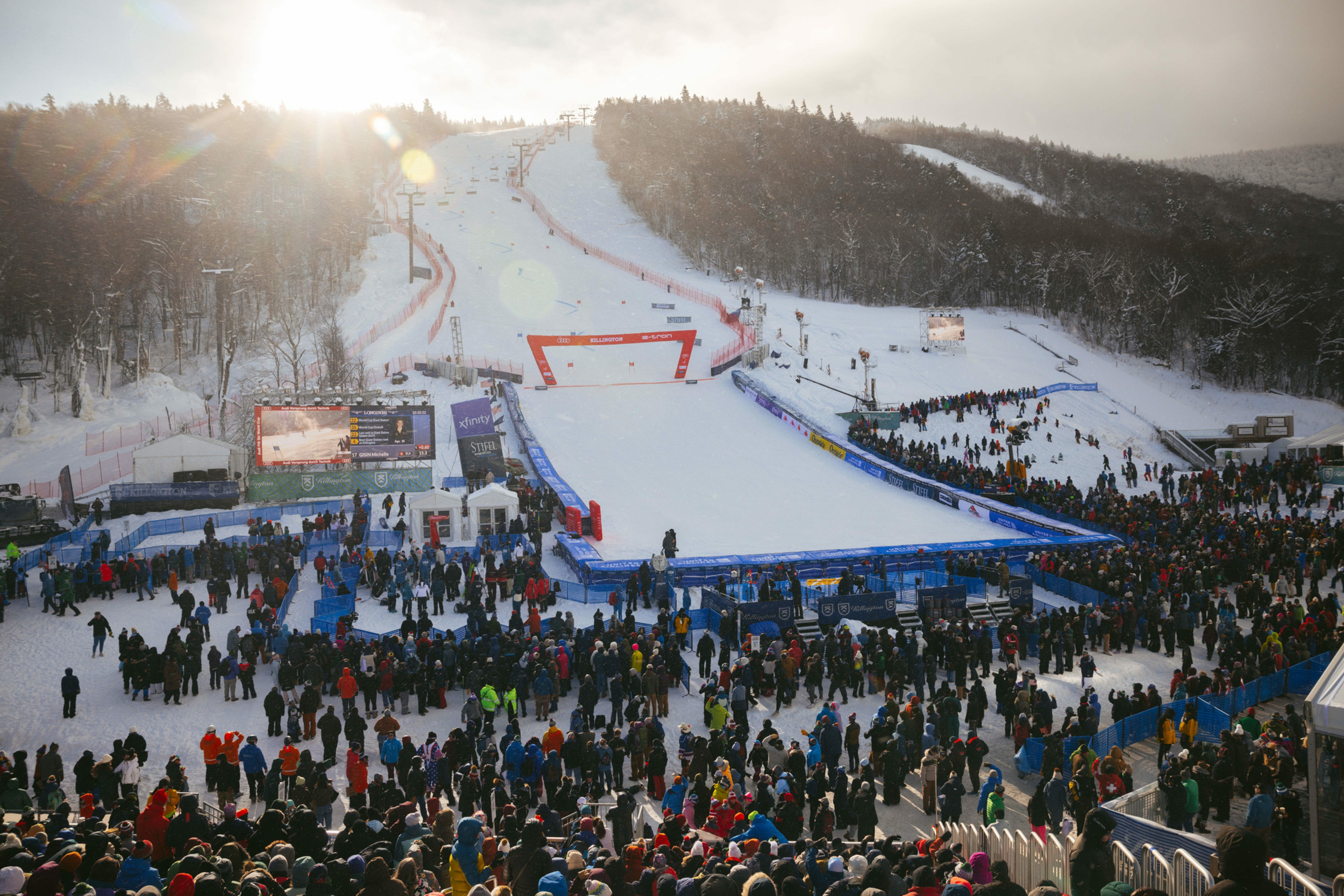 Killington ski resort early season Vermont mountain