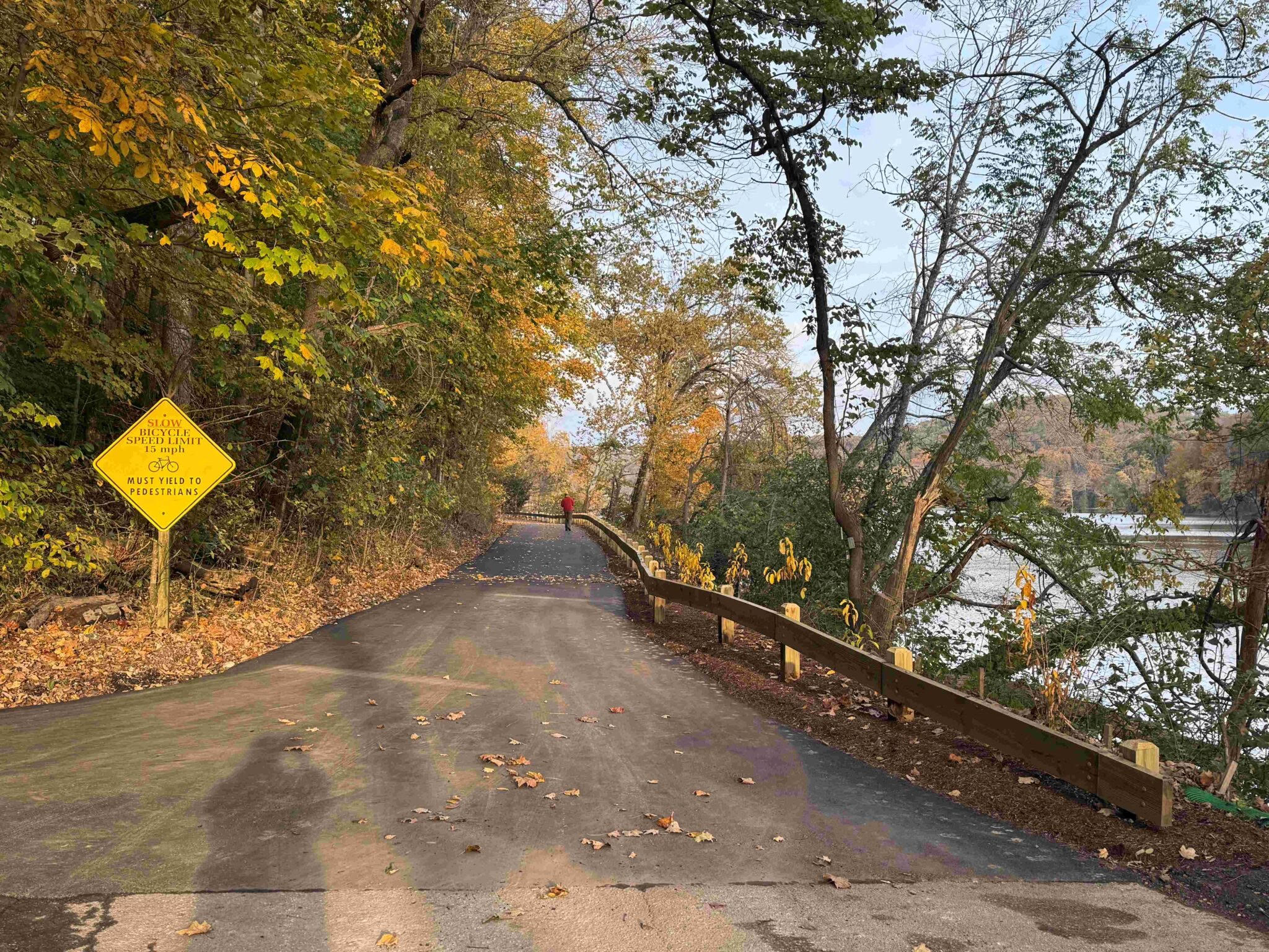 Radnor Lake autumn trail Nashville Tennessee