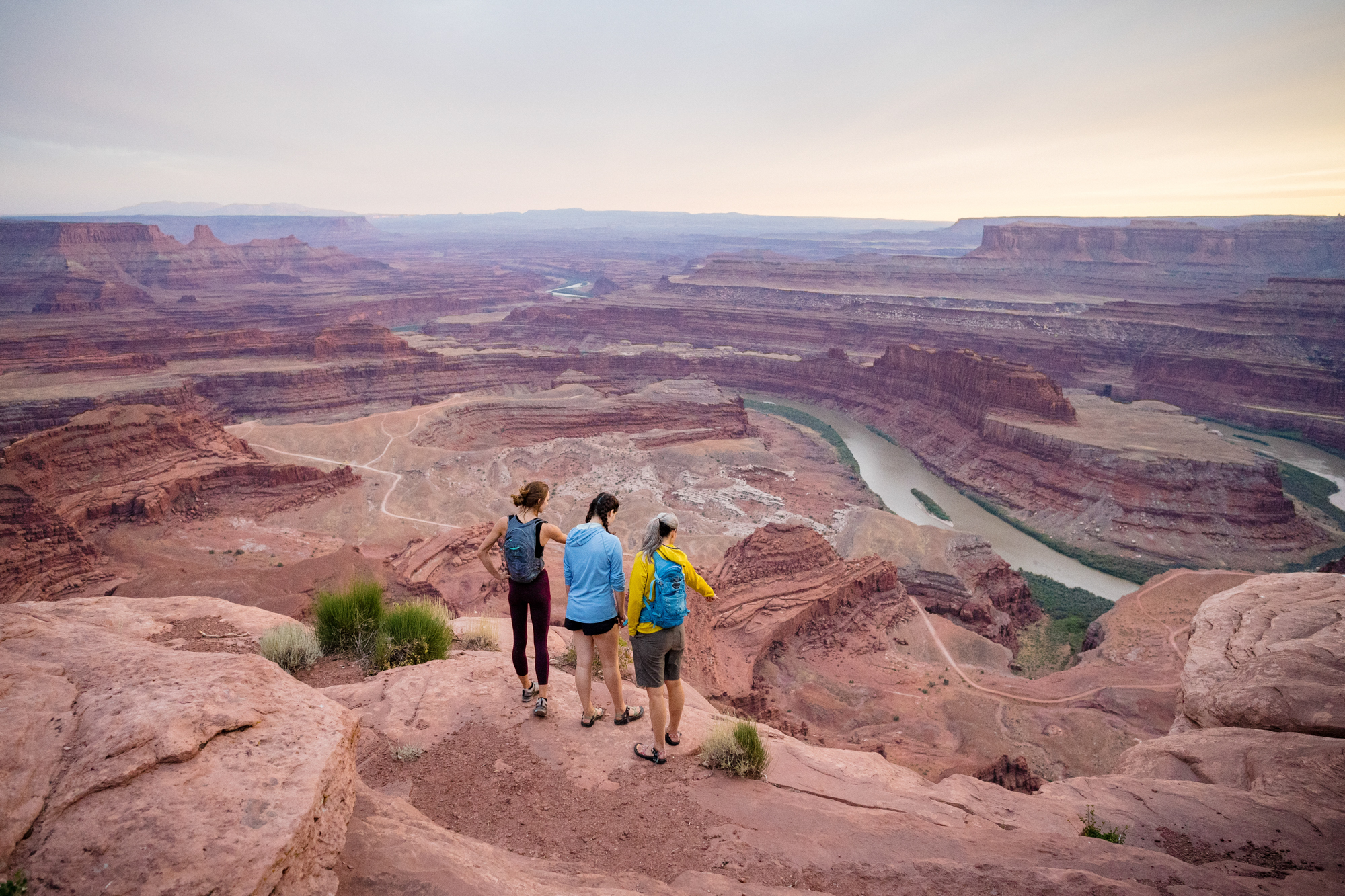 Dead Horse Point State Park overlook autumn canyon
