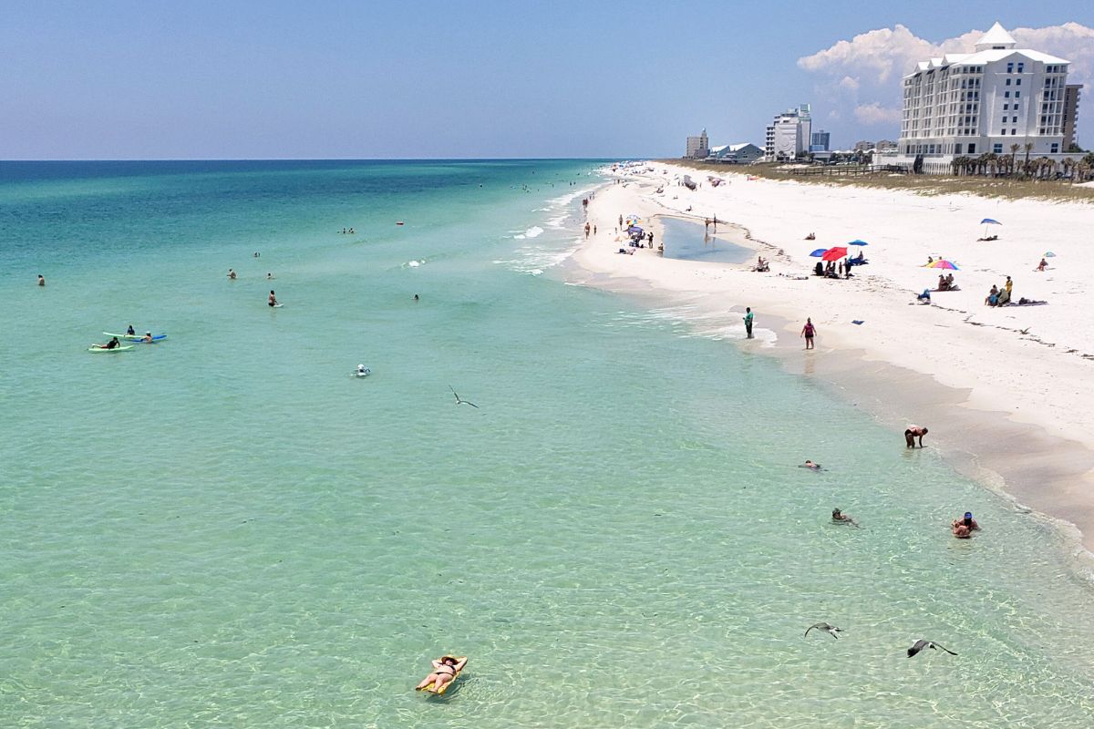destin florida emerald coast white sand beach