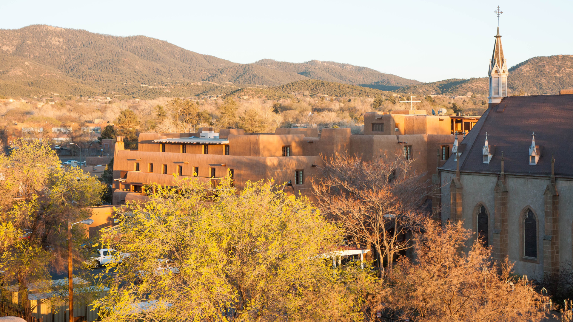santa fe golden aspens adobe