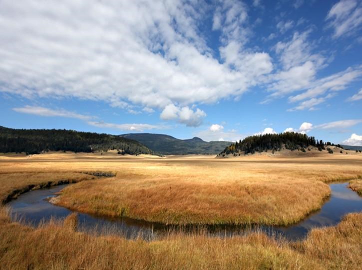 Valles Caldera National Preserve autumn grasslands