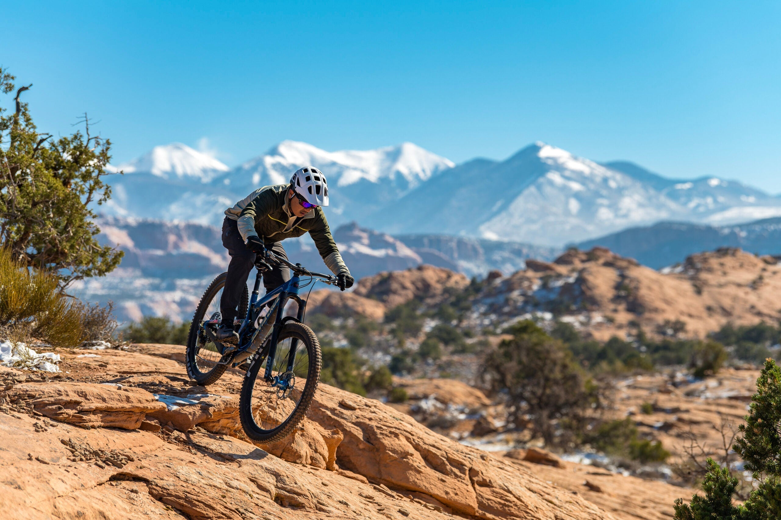 santa fe mountain biking fall cottonwood trail