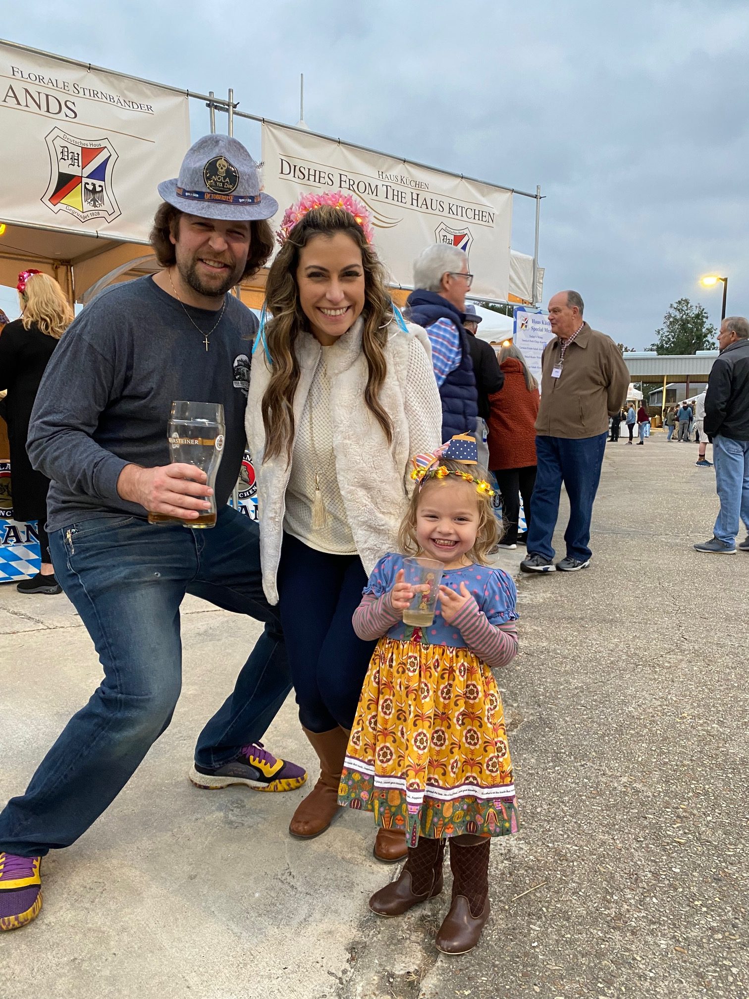 New Orleans Oktoberfest family