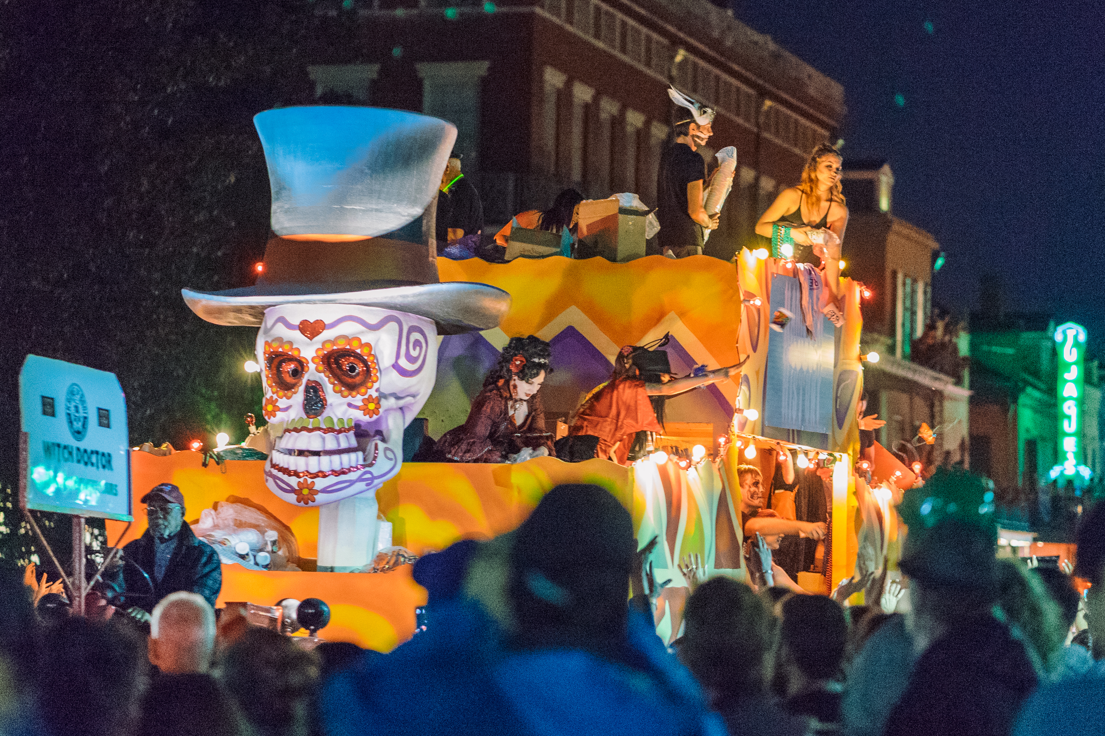 Krewe of Boo Halloween parade New Orleans