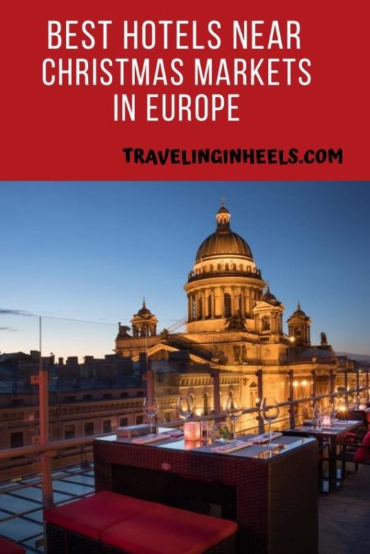 hotels near christmas markets in europe