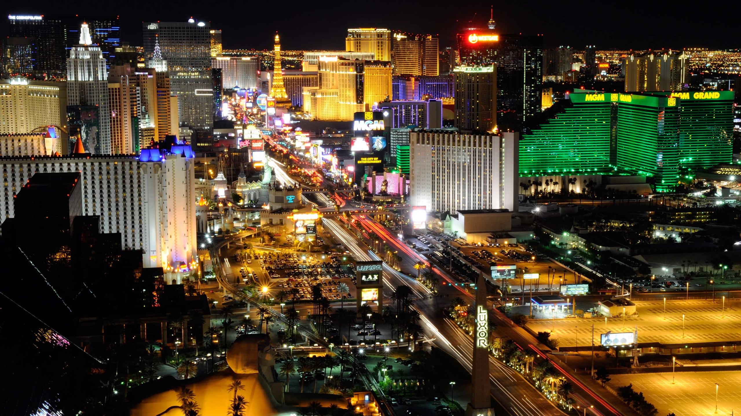 Las Vegas Strip at night