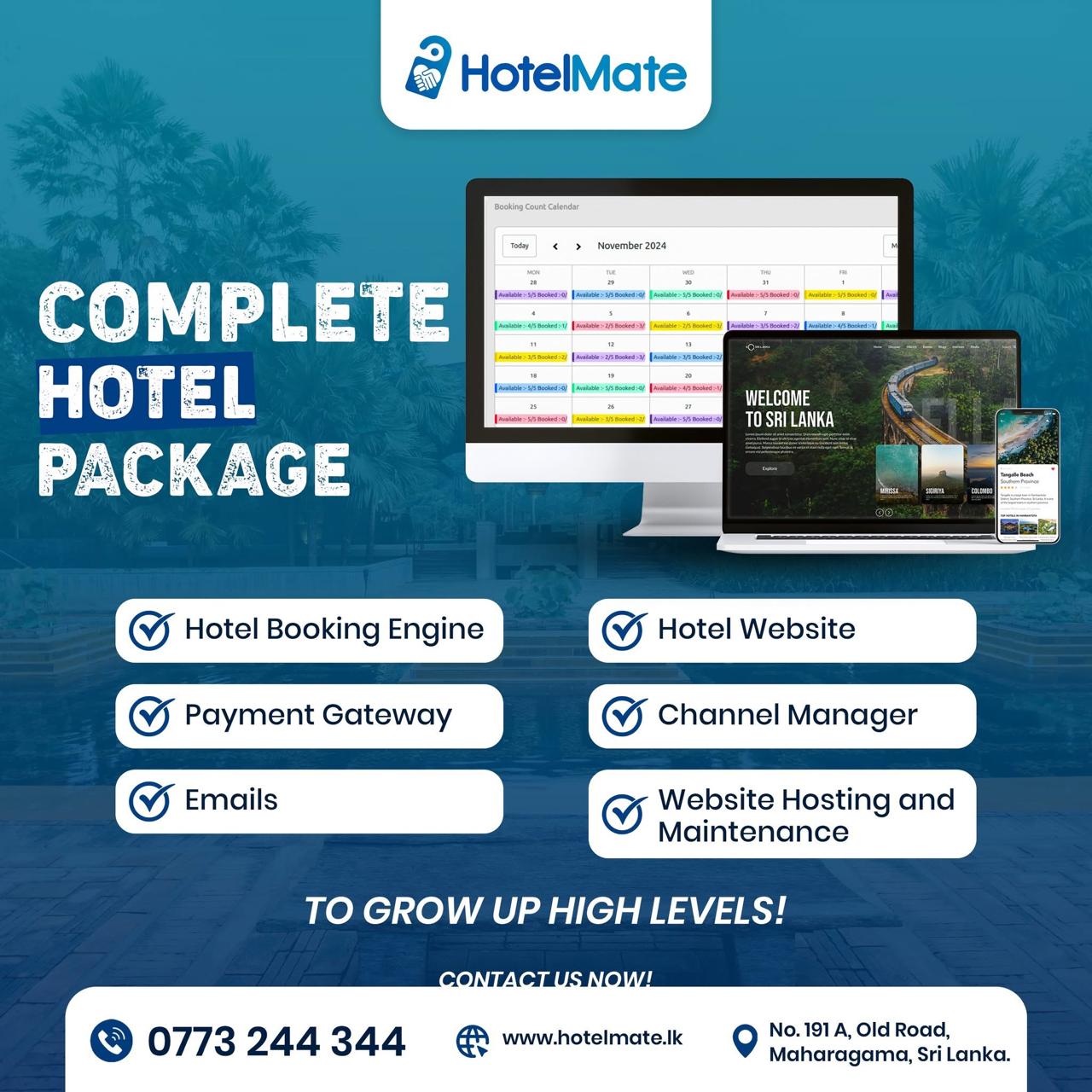 hotel booking calendar november