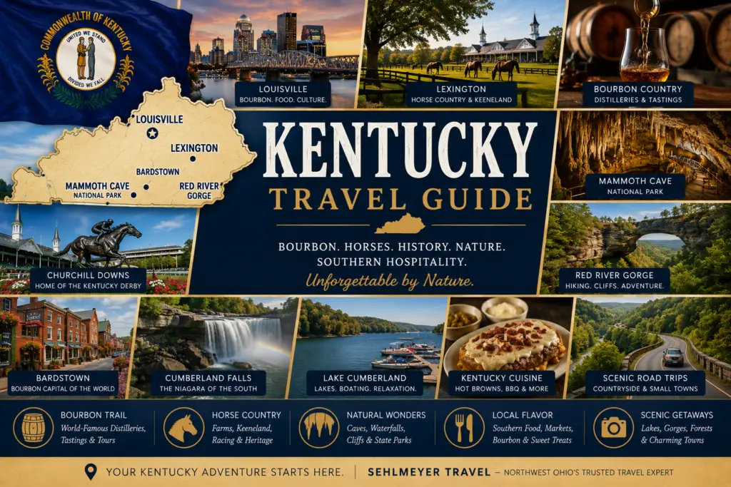 Kentucky Bourbon Trail fall road trip