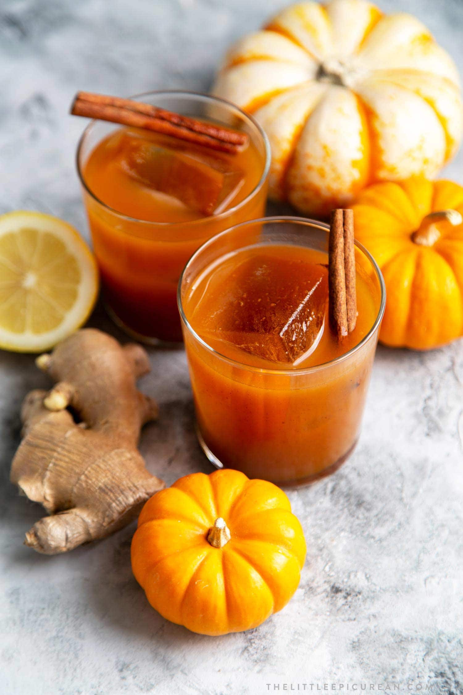 bourbon fall cocktail harvest glass autumn