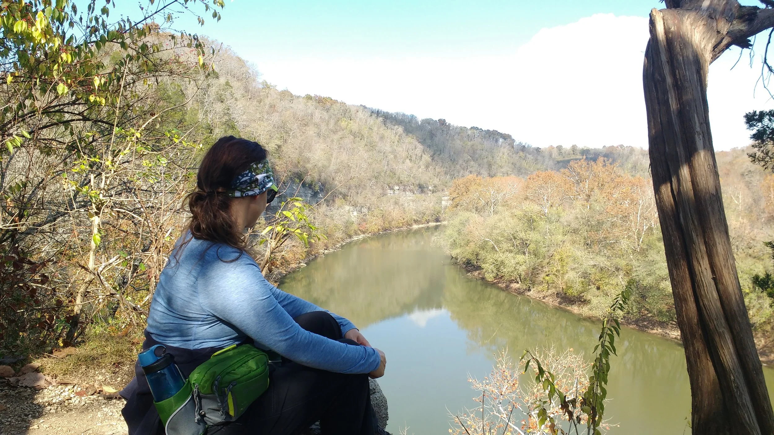 Raven Run Nature Sanctuary Kentucky River overlook autumn