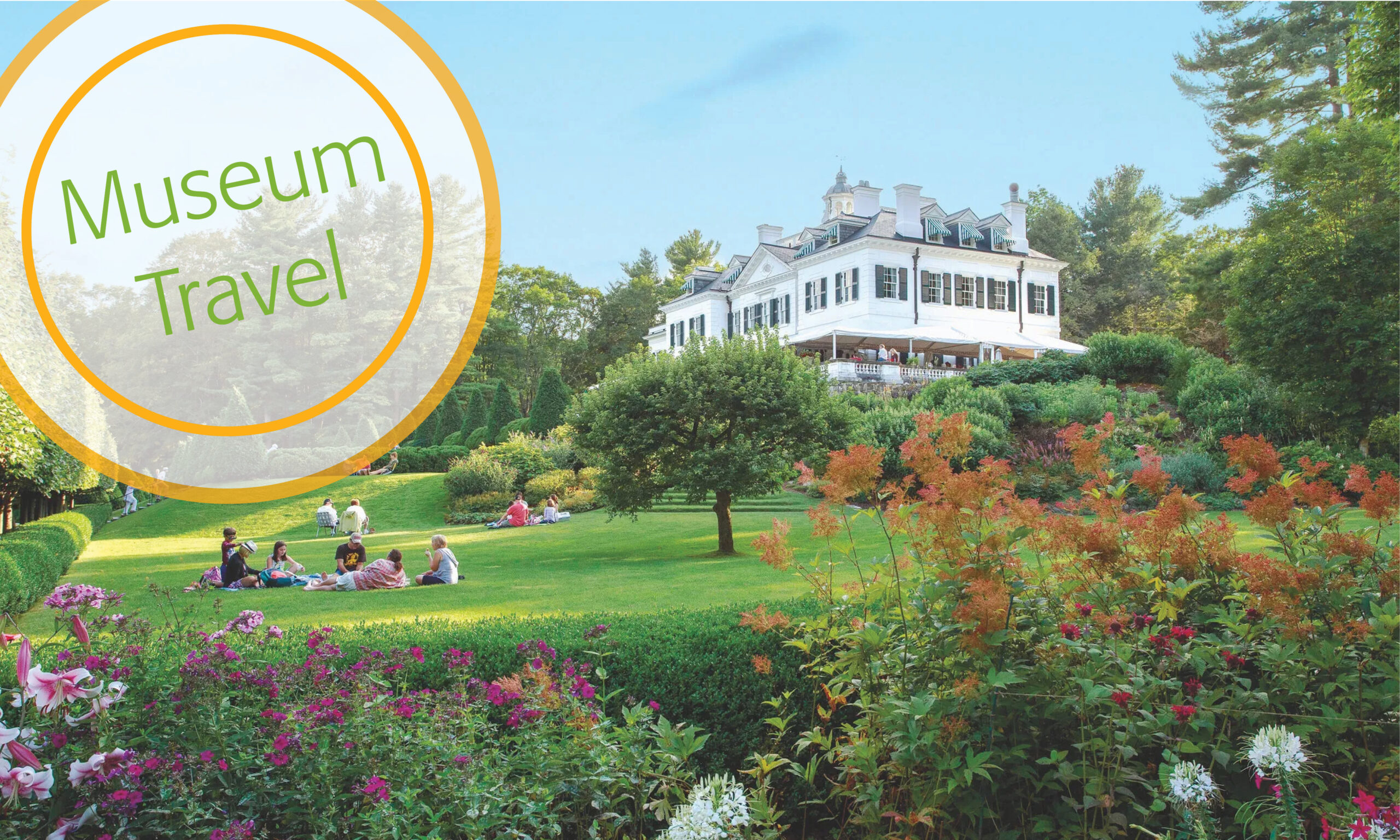 The Mount Edith Wharton estate gardens fall