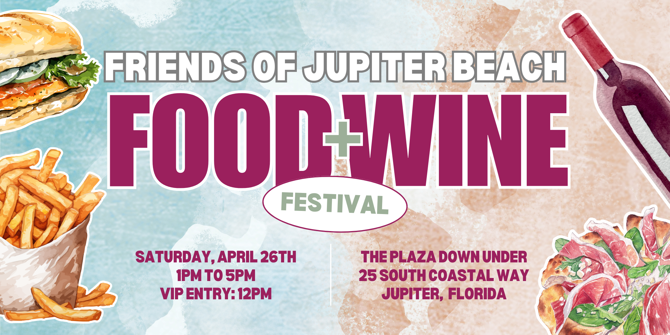 Florida food and wine tasting event