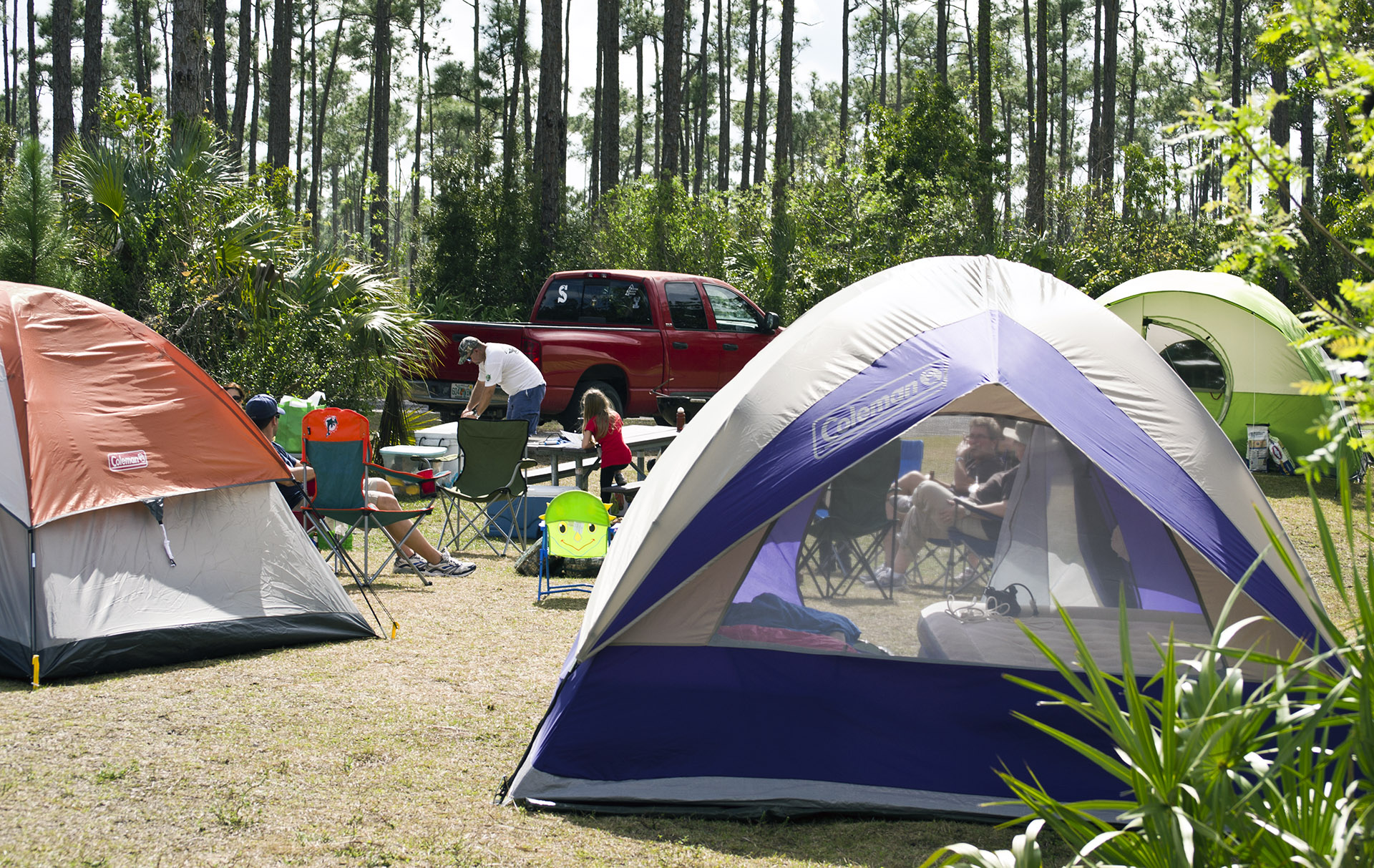 Florida state park camping November