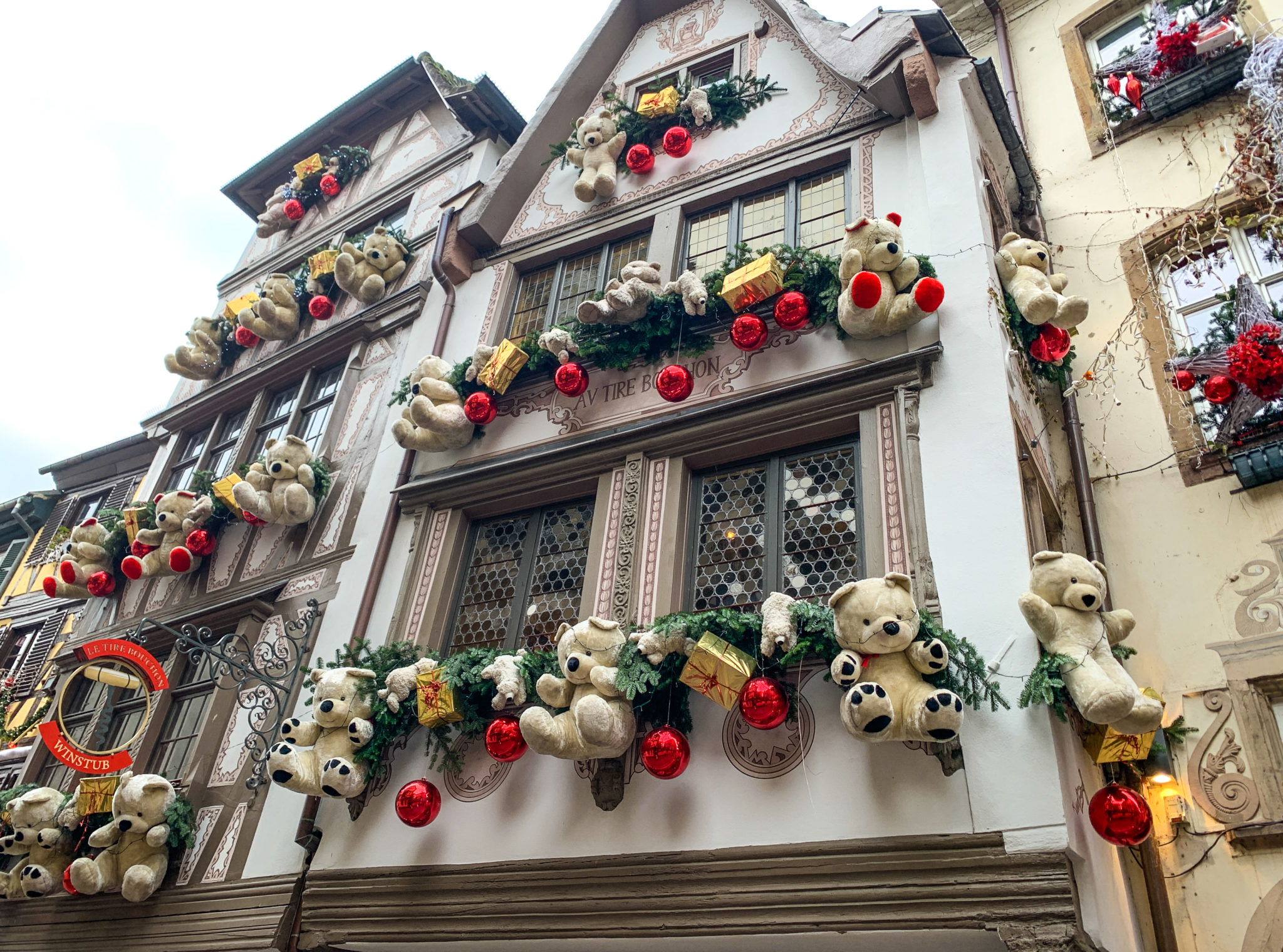 Teddy Bear House Strasbourg Christmas