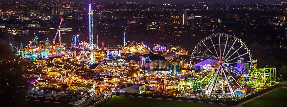 London winter wonderland Hyde Park