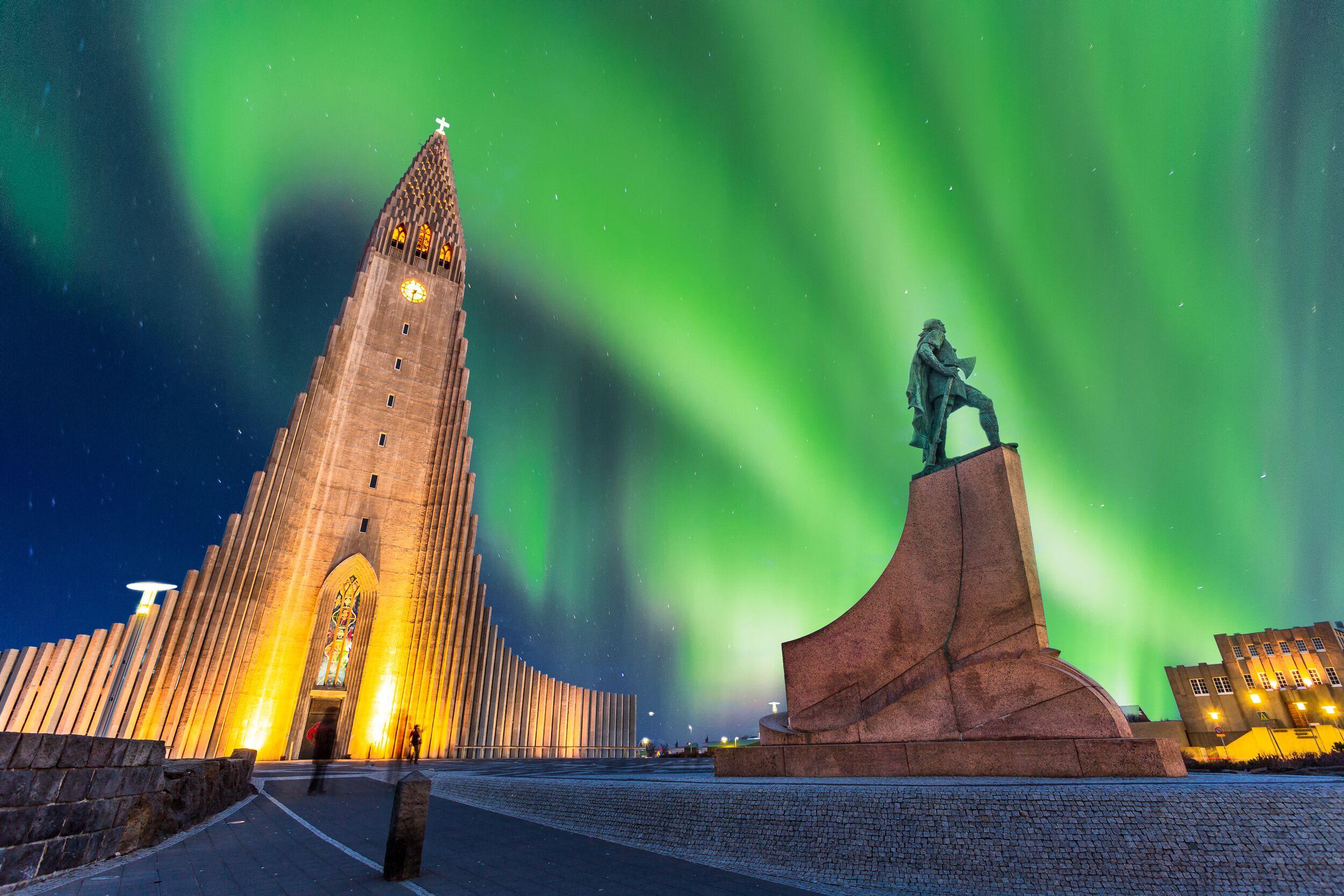 Northern Lights Reykjavik Iceland