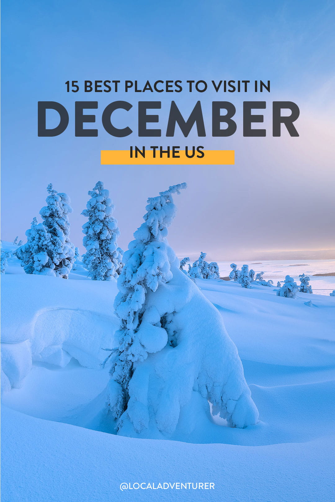 places to visit in december in usa