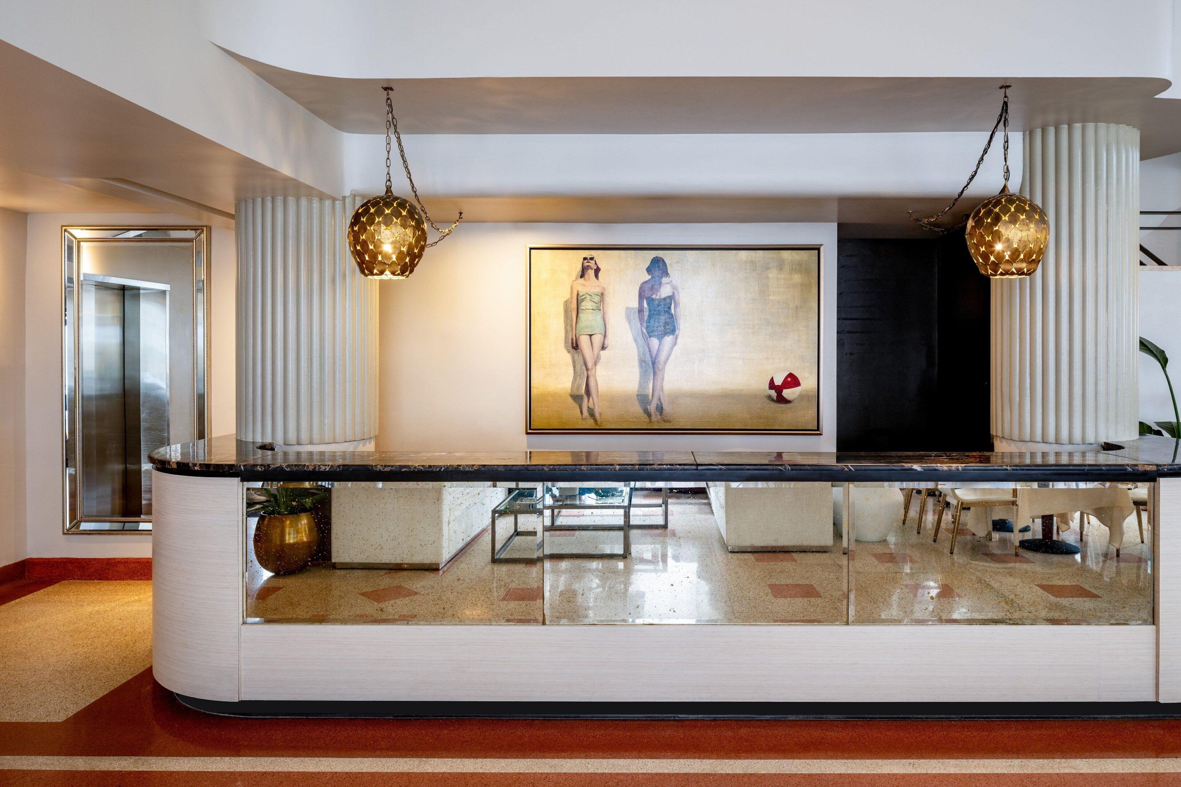 Miami Art Deco South Beach winter