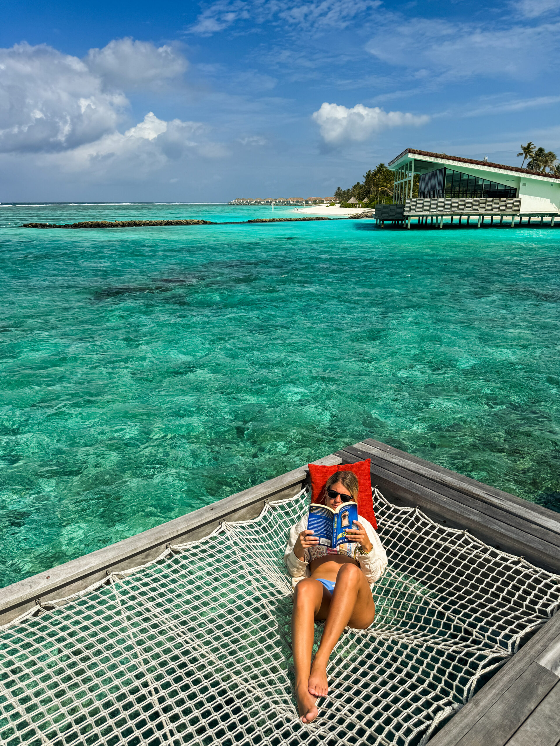 Maldives overwater bungalow December