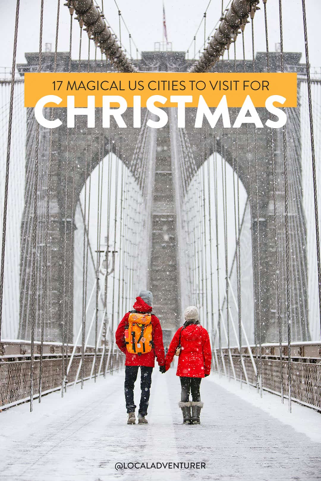 places to spend christmas in the usa