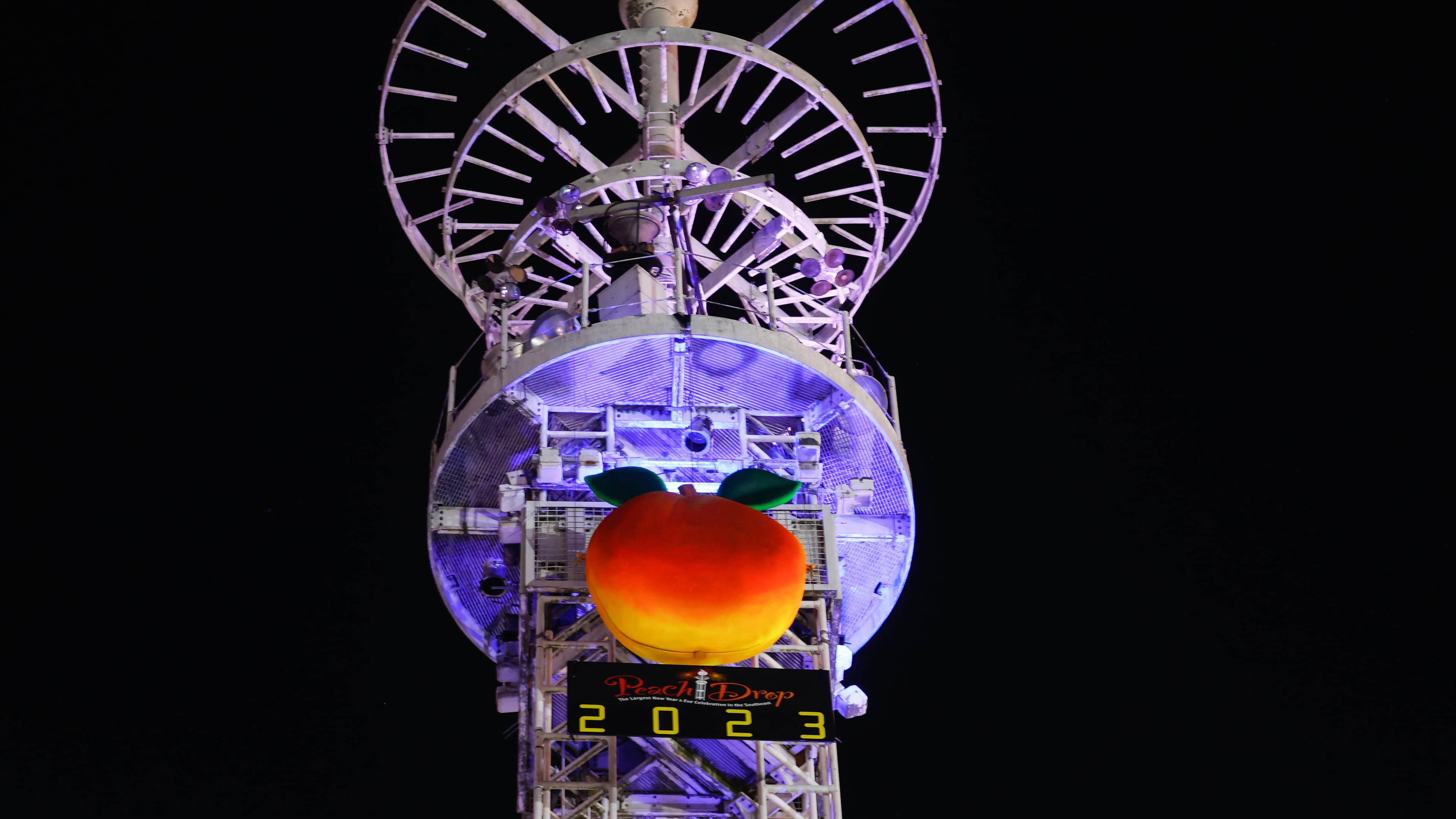 Atlanta Peach Drop celebration