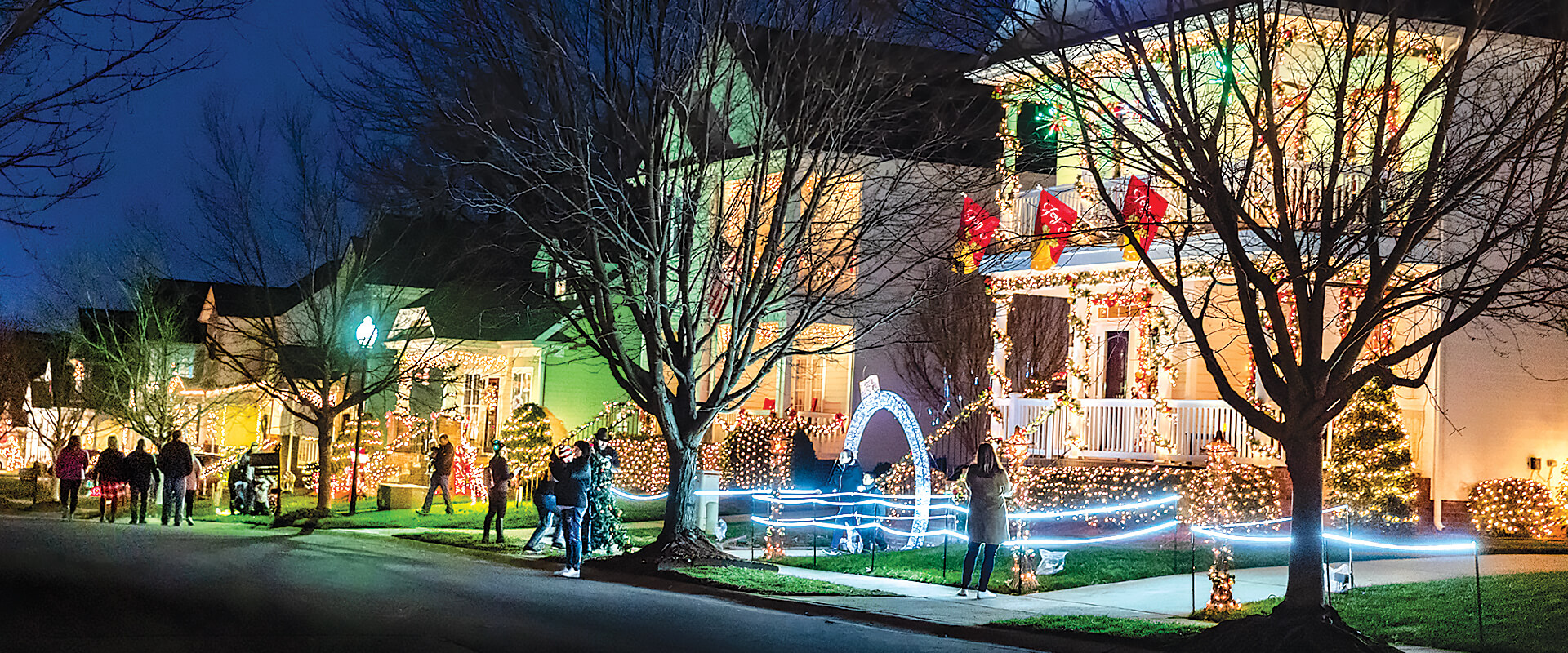 McAdenville North Carolina Christmas lights