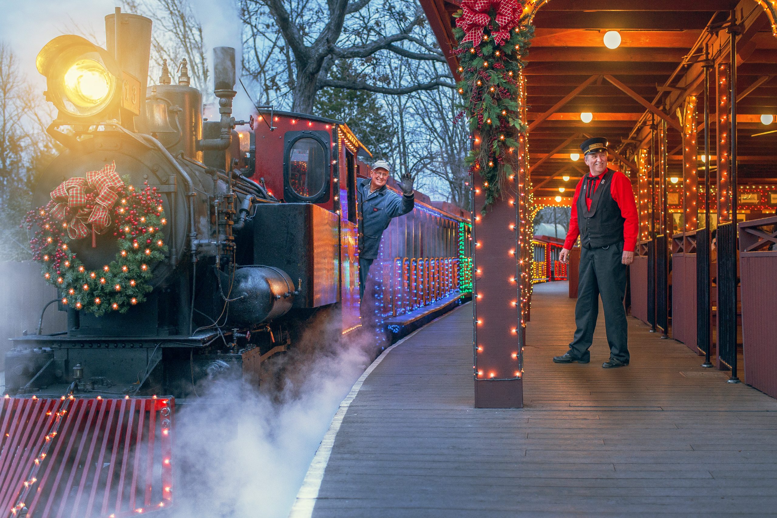 Silver Dollar City Old Time Christmas lights