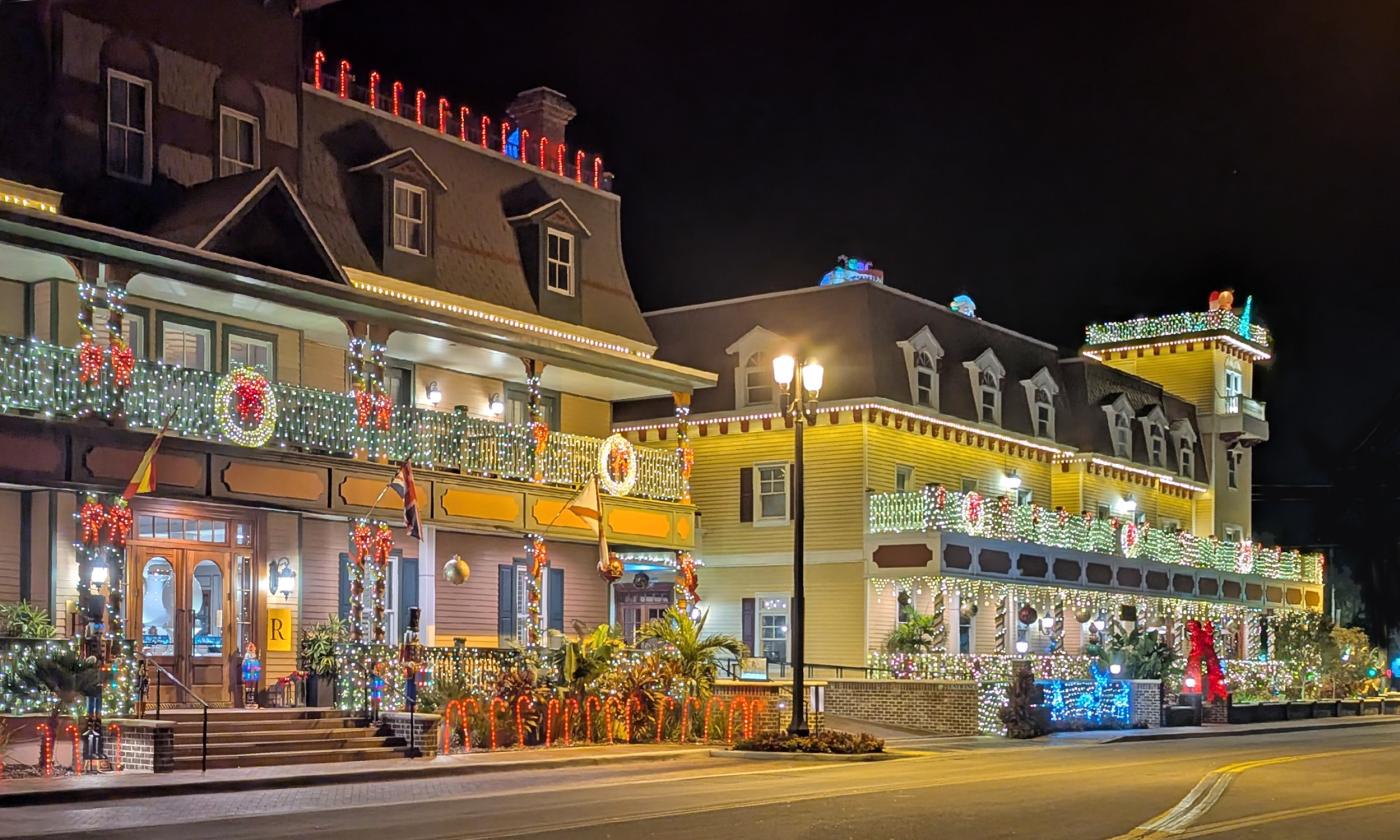 St Augustine Nights of Lights Christmas display
