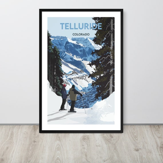 Telluride Colorado ski town box canyon canyon walls