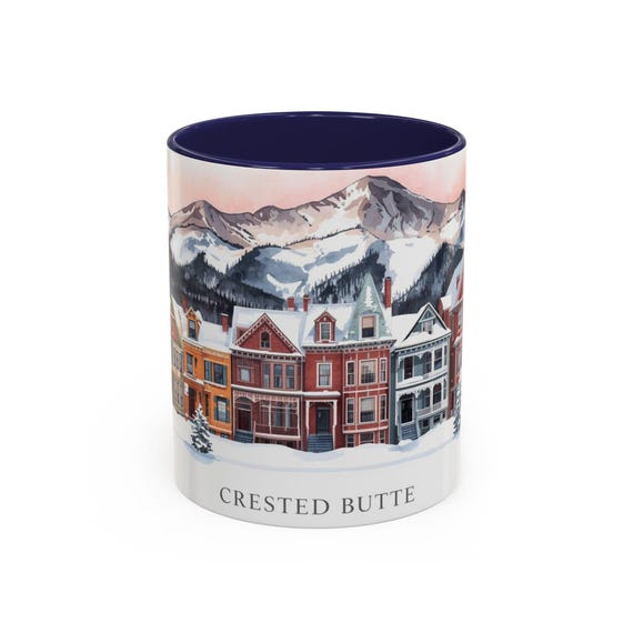 Crested Butte Colorado colorful buildings