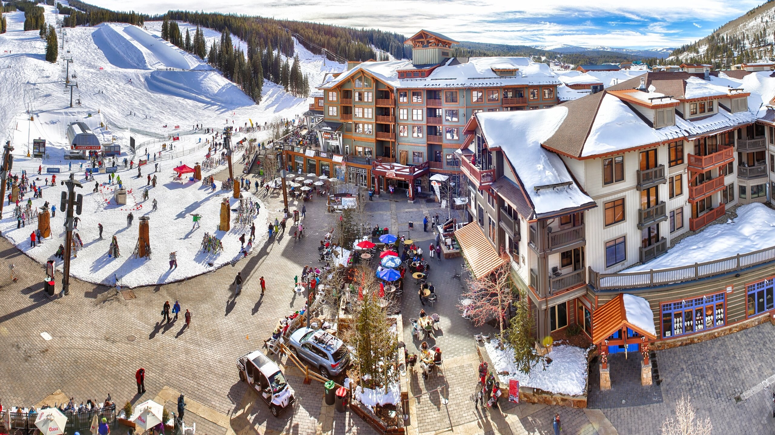 Copper Mountain ski resort Colorado