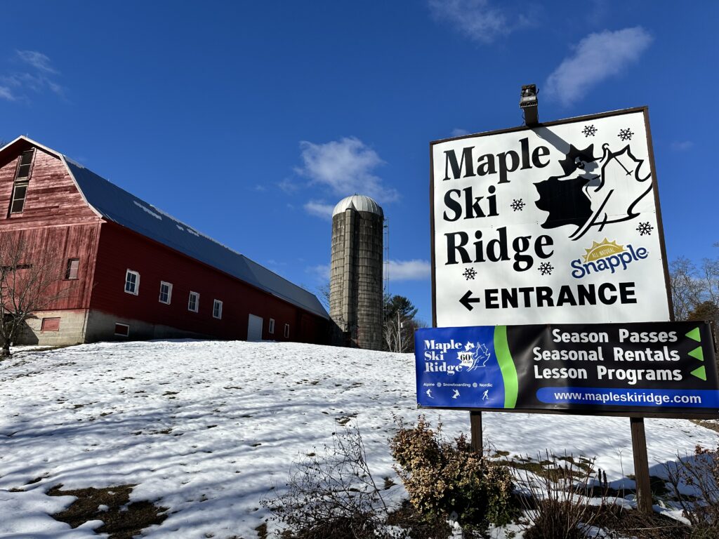 Maple Ski Ridge Schenectady New York skiing